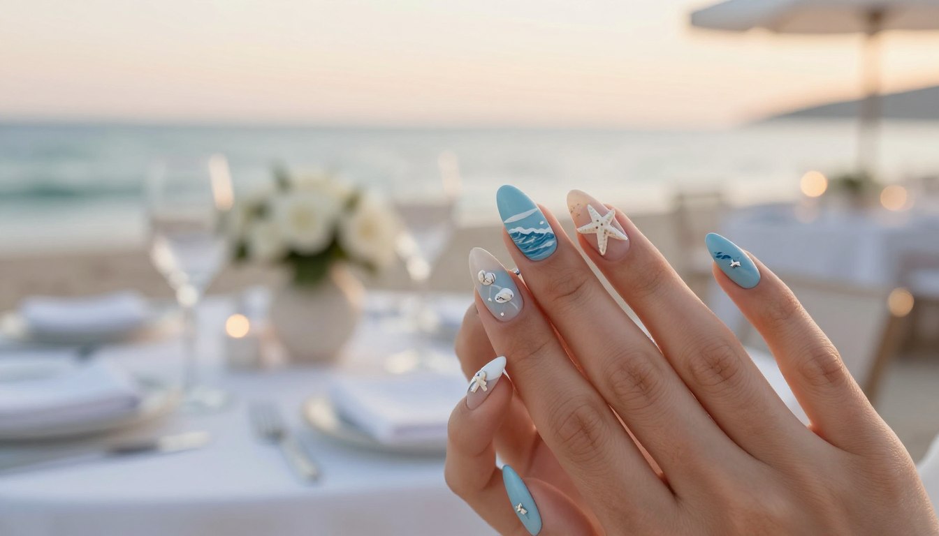 coastal nail designs