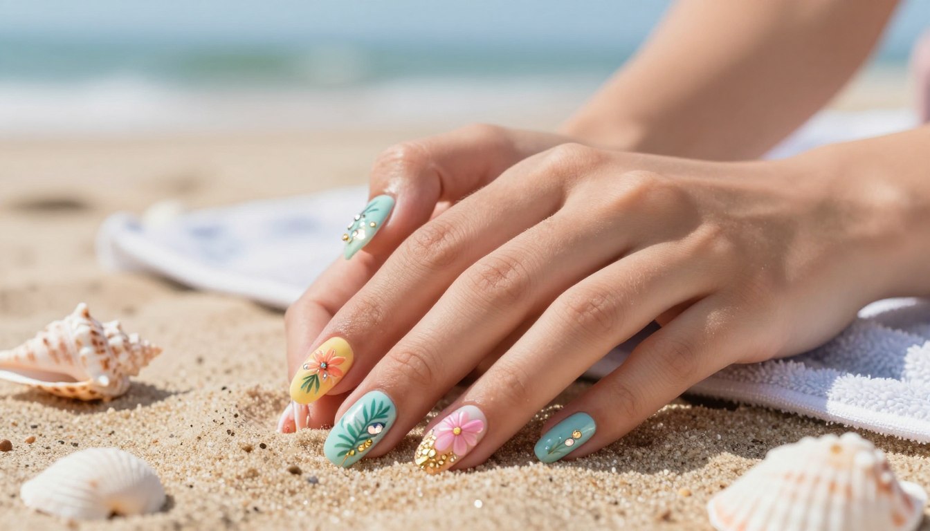 cute summer nails
