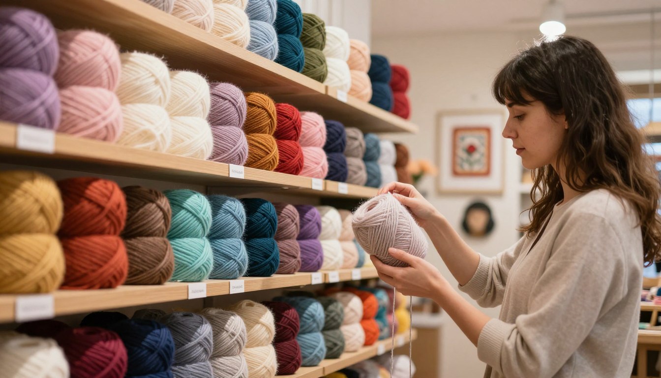 Selecting the right yarn for maximum stitch definition