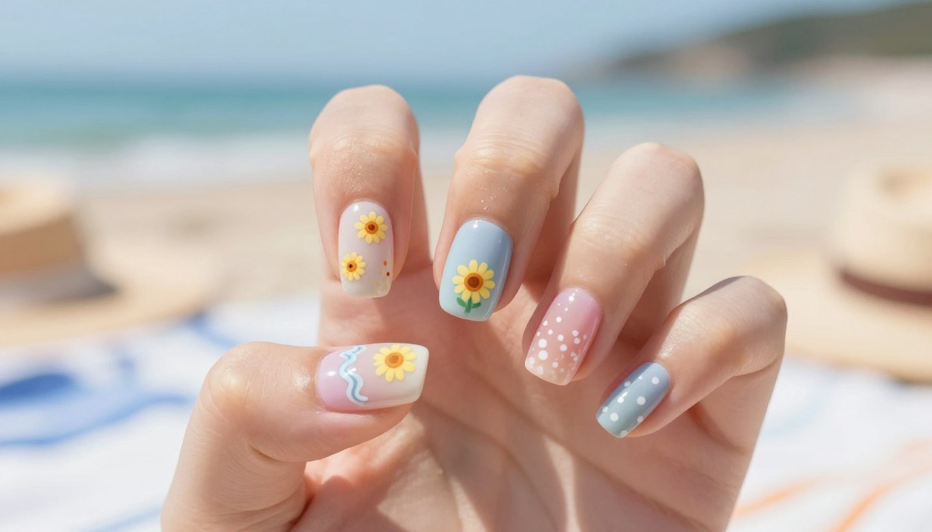 cute summer nails