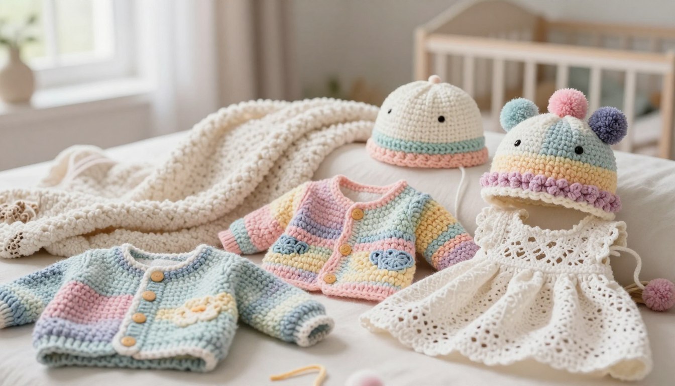 crochet baby clothes
