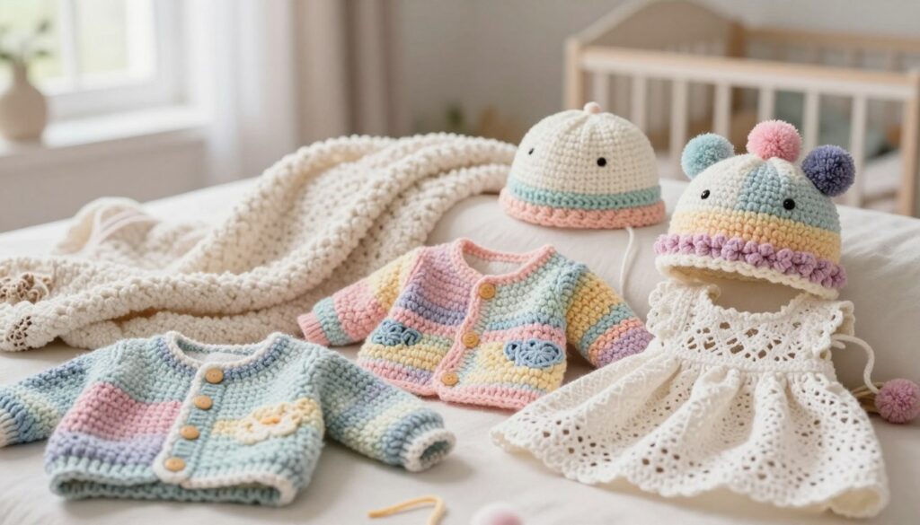 crochet baby outfit