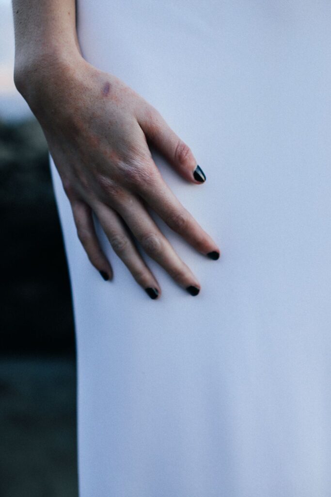 Close up shot of a hand
