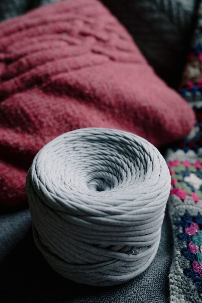 Wool string and pillow